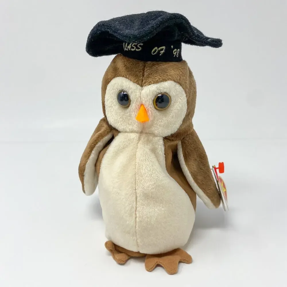 TY Vintage Owl "Wise" Beanie Baby